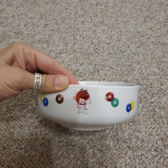 Vintage 2004 Rare M&M Candy Dish/Cereal Bowl - Picture 2 of 8